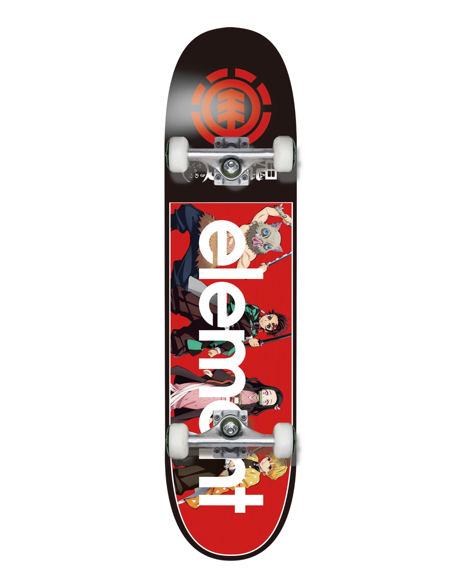 【OUTLET】ELEMENT | 鬼滅の刃 スケートボード コンプリート KIMETSU A COMP 8インチ 【2021年秋冬モデル】