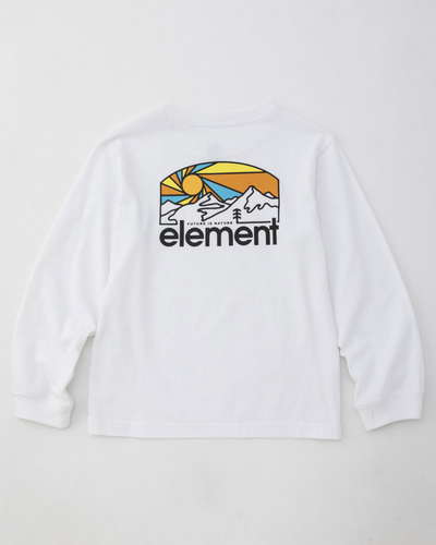 【OUTLET】ELEMENT YOUTH（キッズサイズ） YOUTH SUNNET LS ロンＴ (130cm~160cm) 【2022年秋冬モデル】