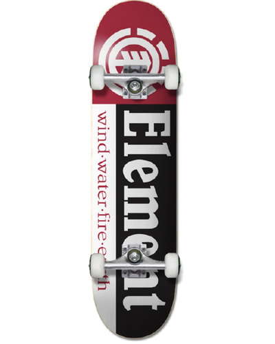 【SALE】ELEMENT スケートボード 《7.375 inch》 SECTION COMP キッズコンプリートデッキ